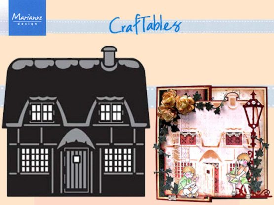 Marianne Design MARCR1219 Craftables Cutting Die English Cottage Dies, Grey - Image 2