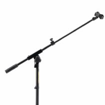 Hercules MS120B Lo-Pro Short-Boom Microphone Stand w/EZ Clip
