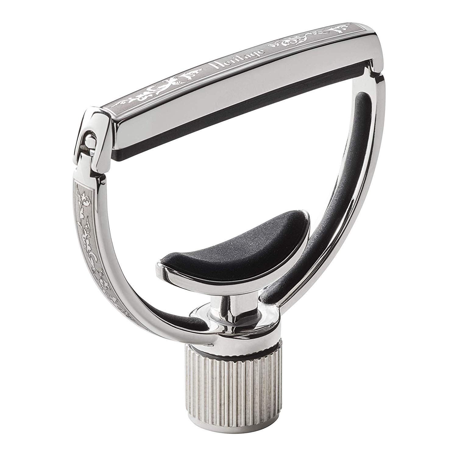 G7th 71013 G7HGS3 Heritage Capo Guitar Std 3fullAcanthus, Silver (Full Acanthus engraving), 2.25 inches x 2.5 inches x 0.6 inches