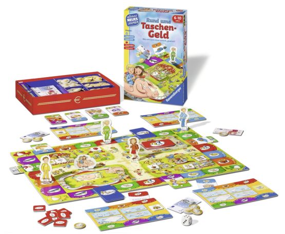 Ravensburger 24996 - Pocket Money - Play and Learning for Children, Educational Game for Children from 6-10 Years, Playing New Learning for 2-4 Players - Image 2