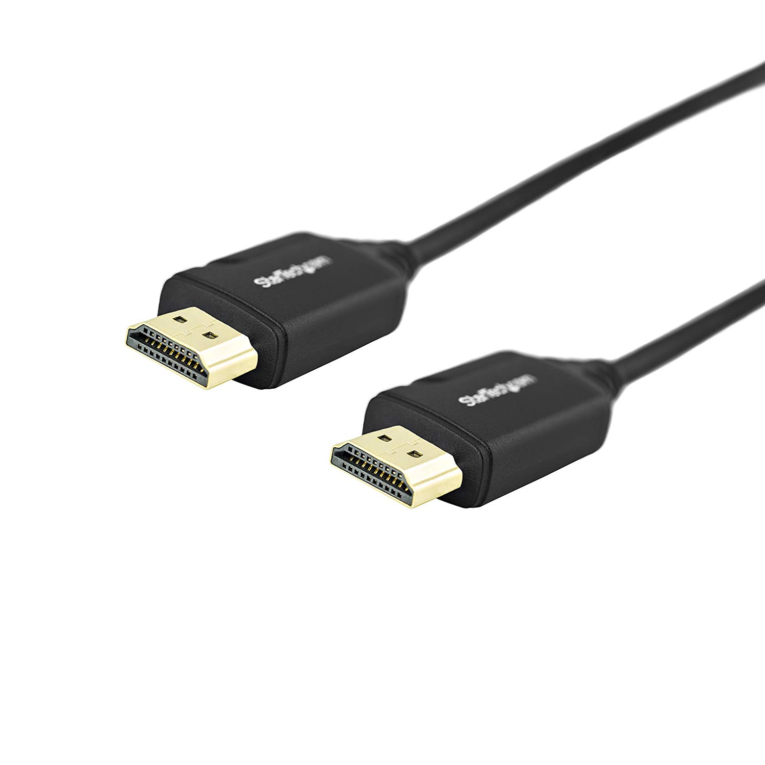 StarTech.com 1.6ft (50cm) Premium Certified HDMI 2.0 Cable with Ethernet, High Speed Ultra HD 4K 60Hz HDMI Cable HDR10 - Image 2