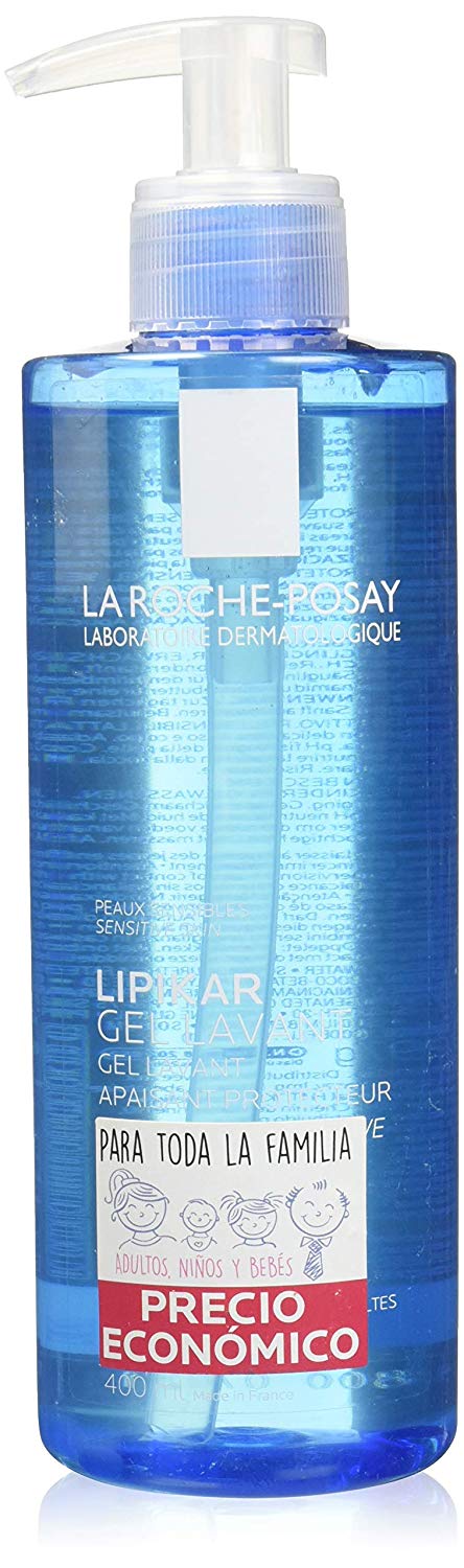 La Roche-Posay Lipikar Nourishing Shower Gel 400ml, Clear, 400 ml (Pack of 1)