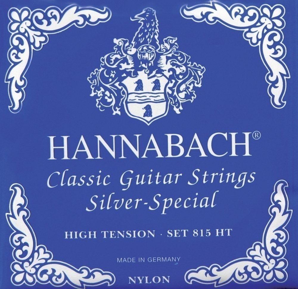 Hannabach strings for classical guitar Seire 815 High Tension Silver Special (high quality