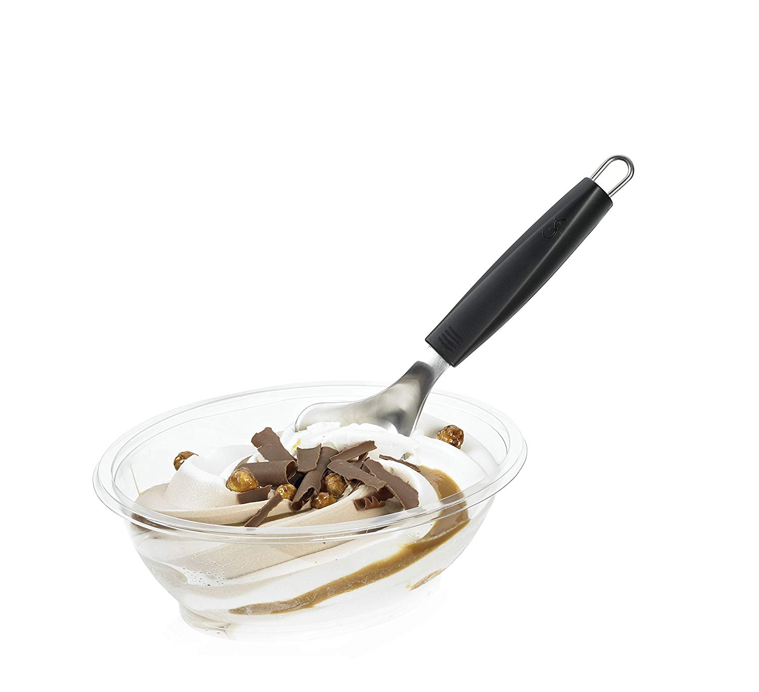 Lurch 230025 Stainless Steel Tango Ice Cream Scoop, Black, 3x6x22 cm - Image 3