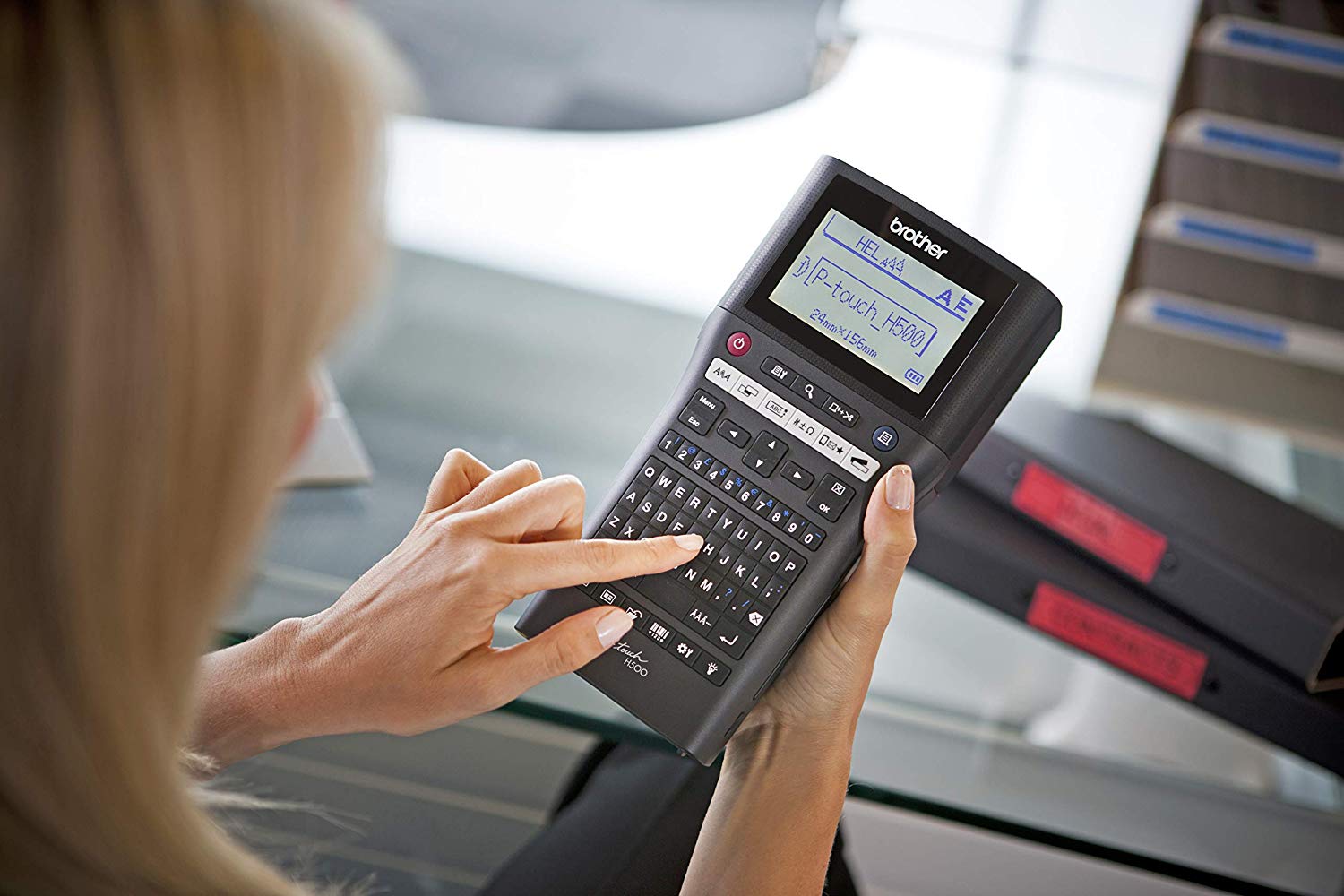 Brother PT-H500 Label Printer, Black - Image 3