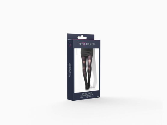 Fever 44443 Opaque Tights Costume (One Size) - Image 2