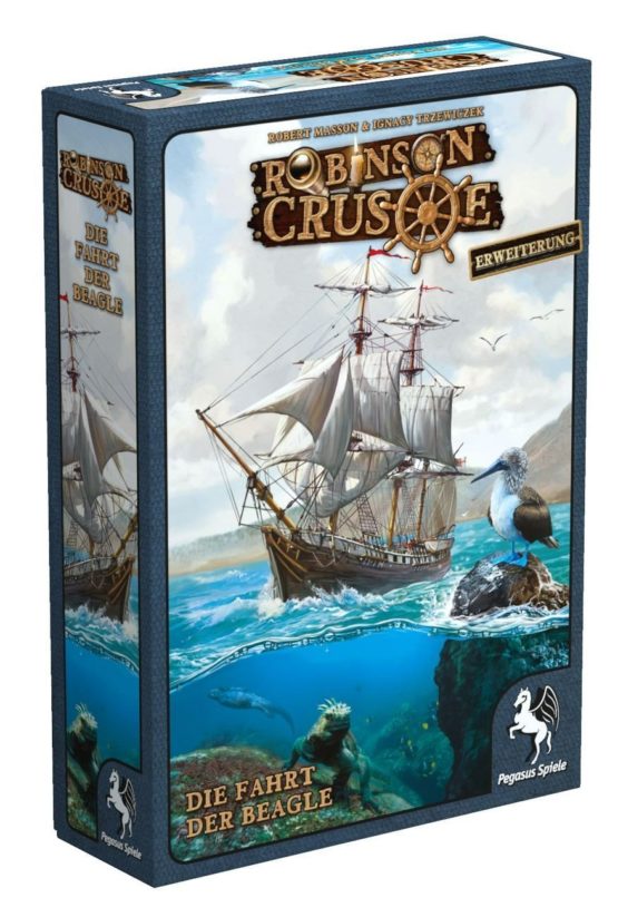 Pegasus Spiele 51946G – Robinson Crusoe – Die Fahrt Der Beagle – Extension (German Language)