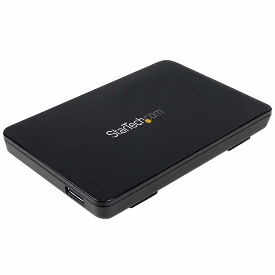 StarTech USB 3.1 (10Gbps) Tool Enclosure for 2.5? SATA Drives - Ultra-fast, Portable Data Storage - Lightweight Plastic (S251BPU313)