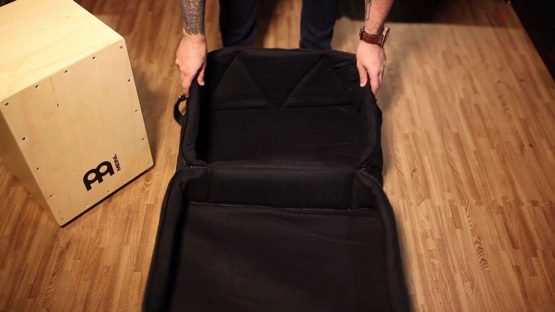 Meinl Percussion Cajon Box Drum Bag, Professional Standard Size-Heavy Duty Nylon, Shoulder Strap and Strong Carrying Grip, Black, (MCJB) - Image 2