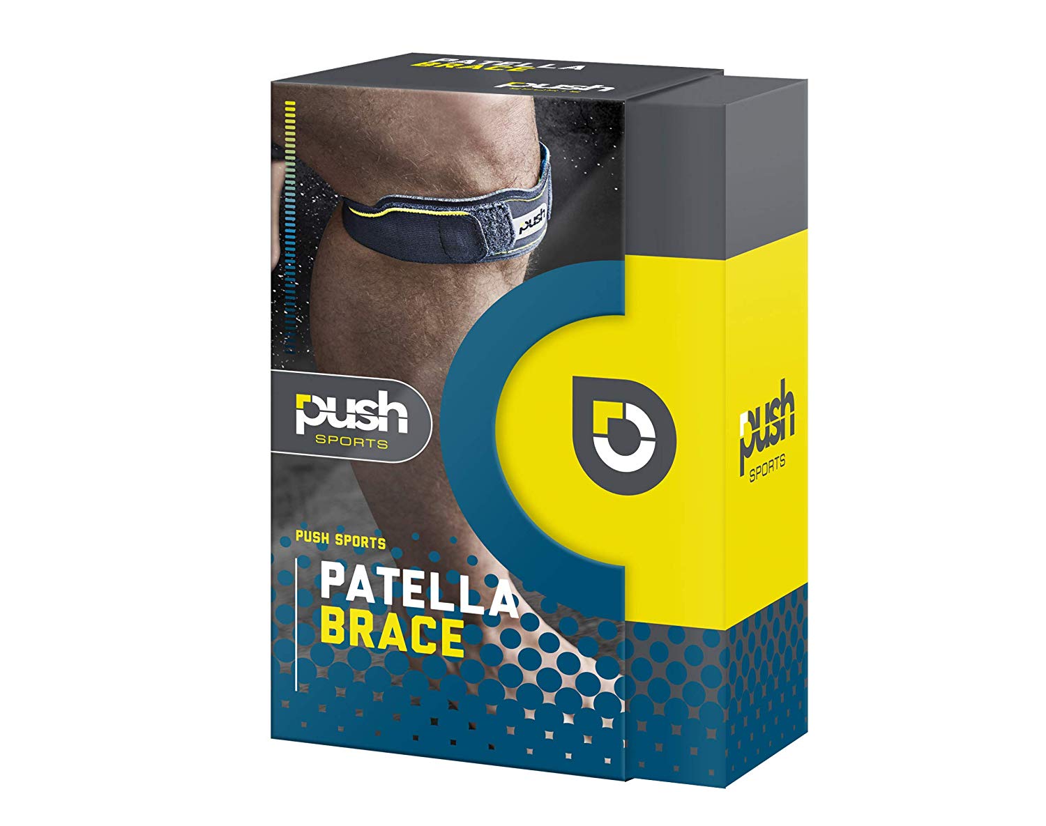 Push Sports Patella Support Brace Knee Strap for Pain Relief of Jumper’s and Runner’s Knee Arthritis and Injury Recovery - Image 4