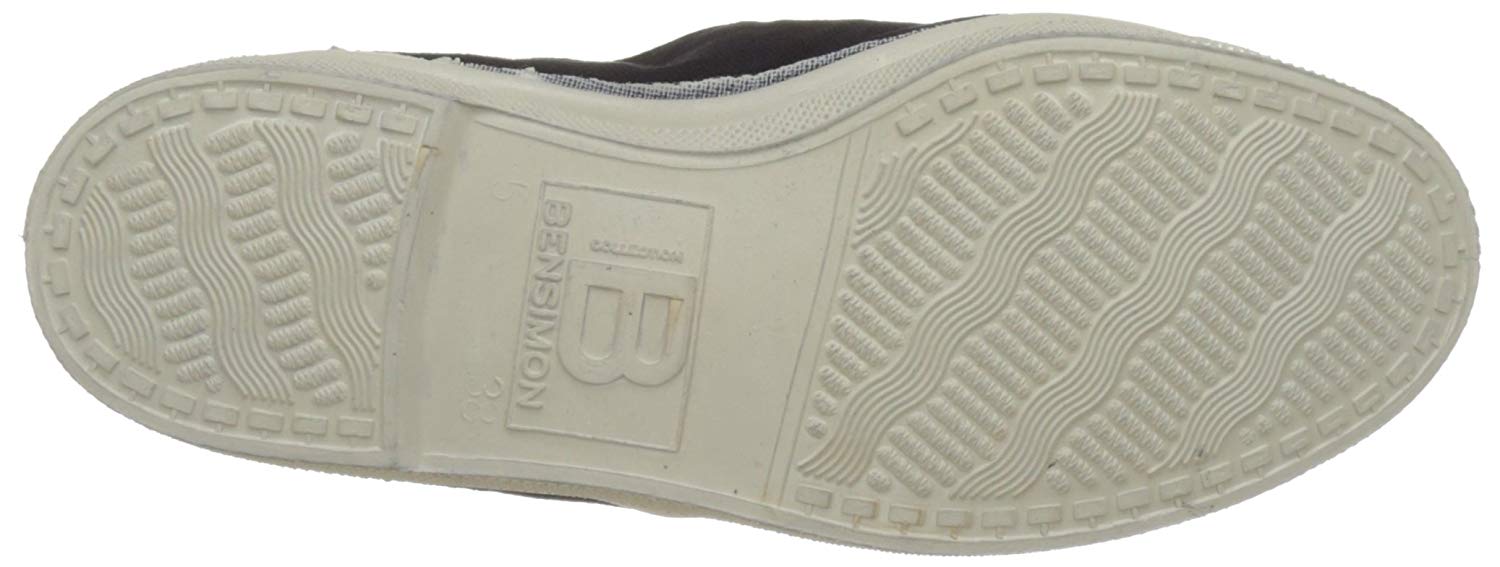 Bensimon Women's Tennis Elastique Femme Low-Top Sneakers, Blue (Navy), 3.5 UK (36 EU), Blue Marine - Image 4