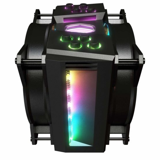 Cooler Master MasterAir MA410M CPU Cooling System - ARGB Hologram Effect, 4 CDC 2.0 Heat Pipes with Thermal Detection, Air Glide Armour and Push-Pull fans - 5 Year Warranty - Image 4