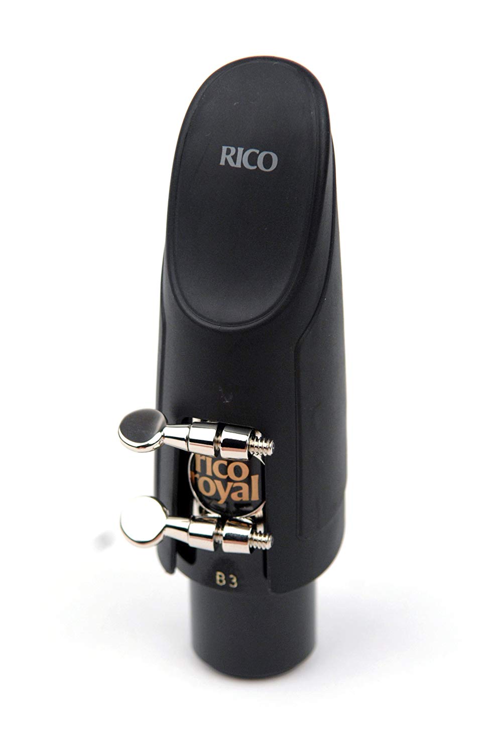Rico Nickel Plated Ligature and Cap for Tenor Sax with Hard Rubber Mouthpieces, Natürlich, Ligature & Cap Sets - Image 3