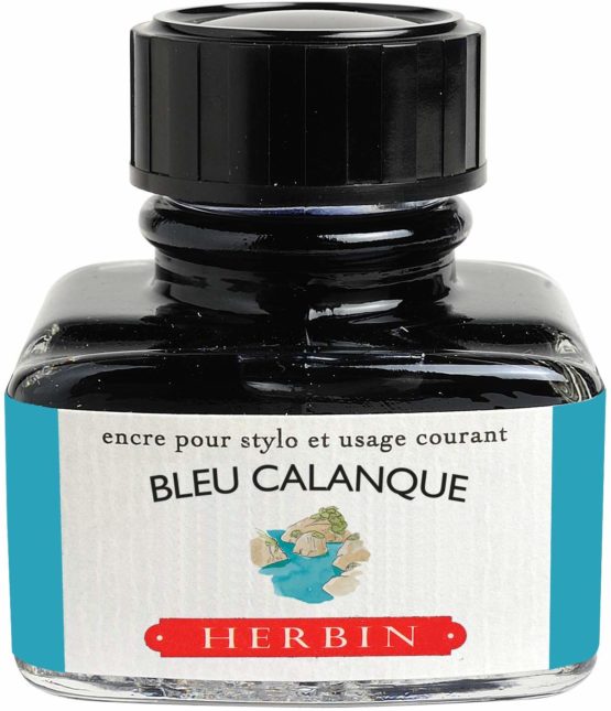 Jin 13014T Ink Bottle 30 ml for Fountain Pen Turquoise Blue - Image 4