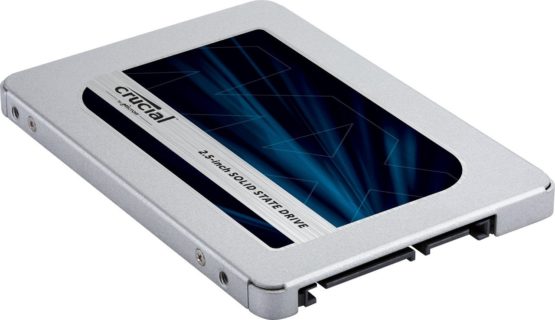 Crucial MX500 500 GB CT500MX500SSD1(Z)-Up to 560 MB/s (3D NAND, SATA, 2.5 Inch, Internal SSD), Metallique - Image 2
