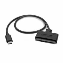 StarTech USB C to SATA Adapter - External Hard Drive Connector for 2.5'' SATA Drives - SATA SSD / HDD to USB C Cable (USB31CSAT3CB)