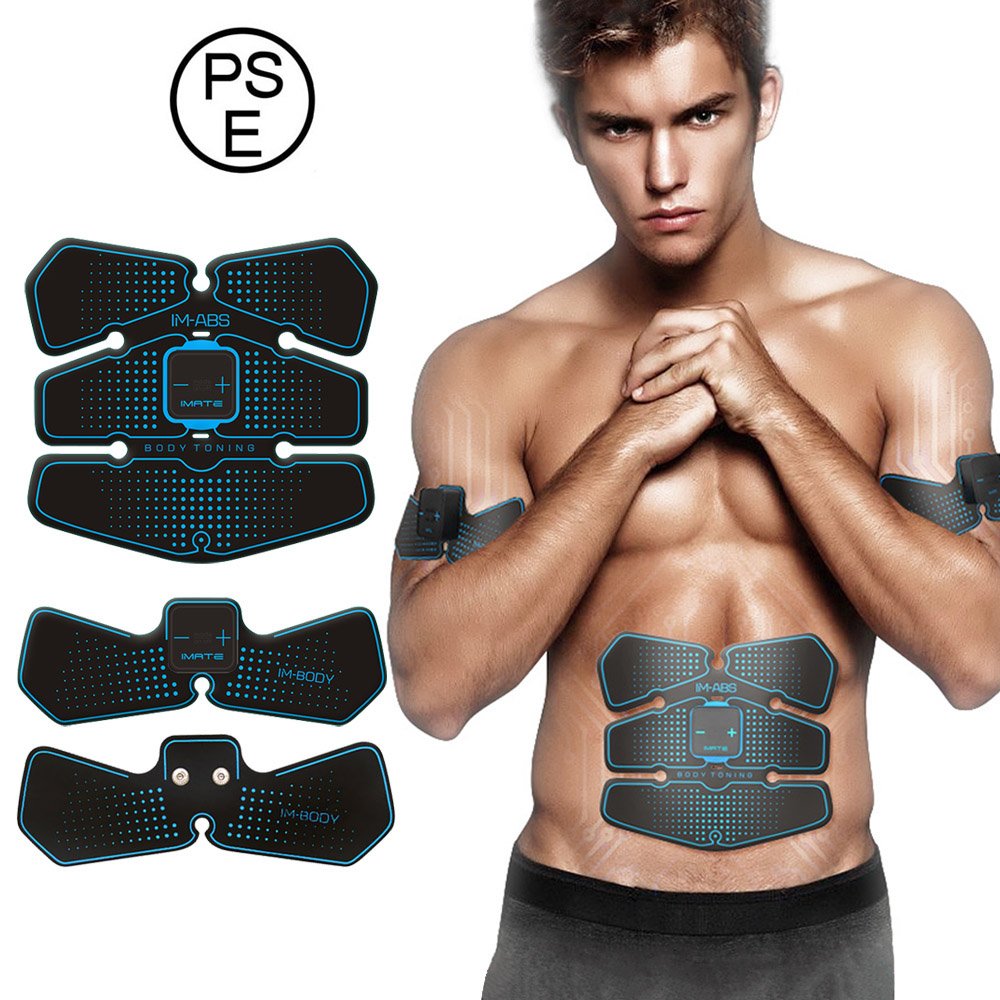 IMATE Muscle Stimulator Pads Arms/Bottom/ Thigh, Abdominal Muscle Toner