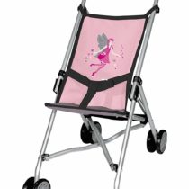 Bayer Design 3010800 Buggy Doll Pram, Pink/Grey