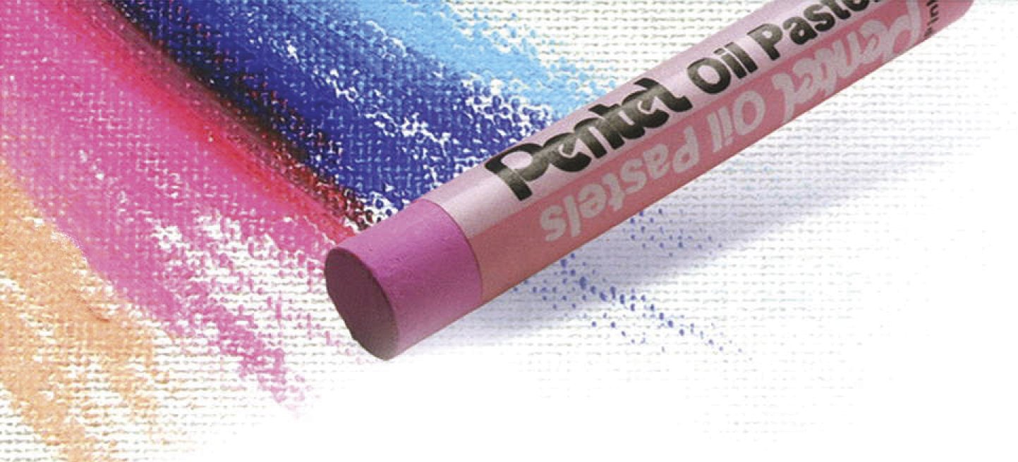 Pentel oil pastel pencils box of 50 assorted colours, multicoloured, 1 count (Pack of 50) - Image 2