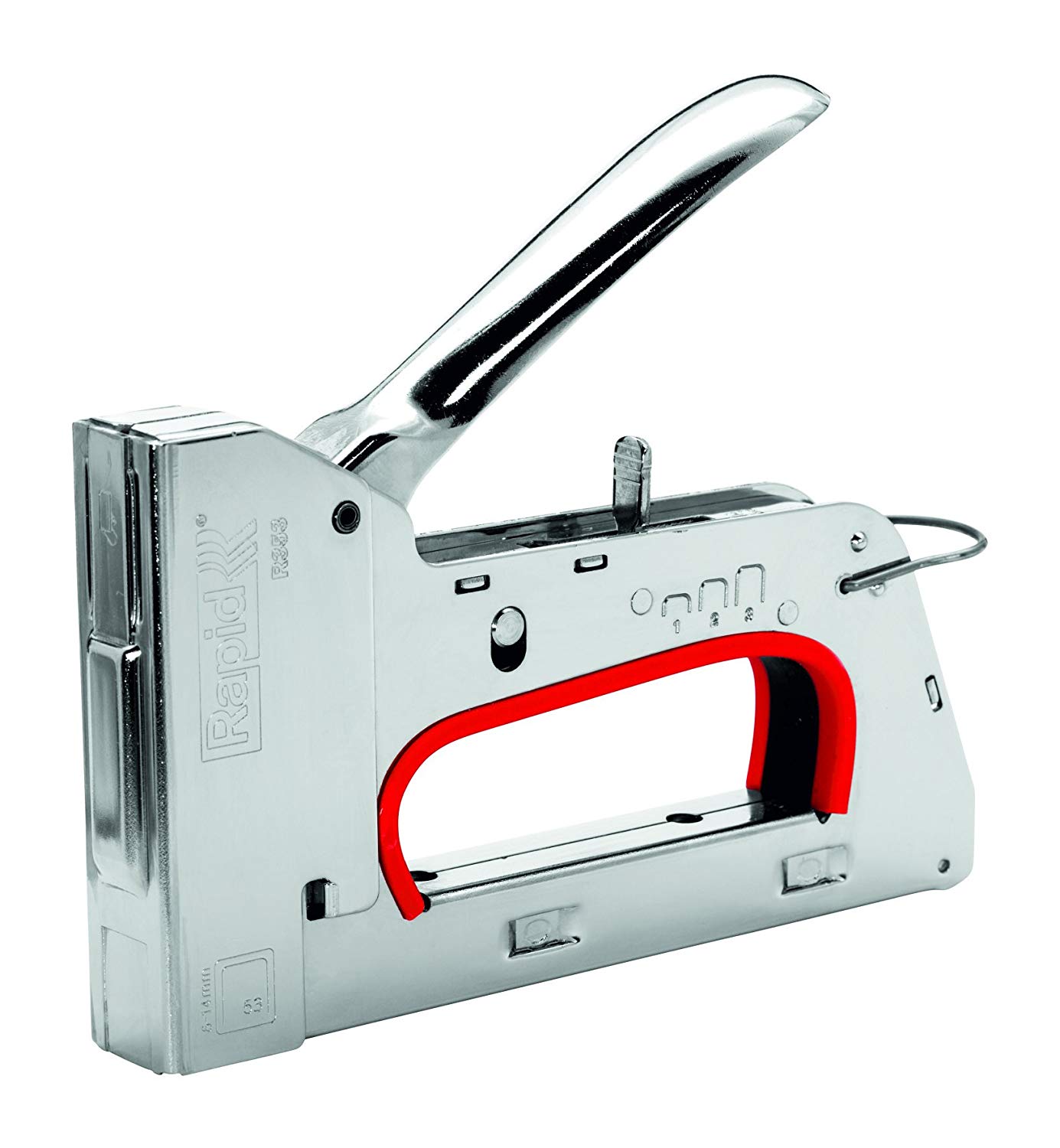 Rapid Heavy Duty Manual Staple Gun PRO R353 for No. 53 Staples, Fabric Staple Gun with 3-Step Force Adjuster