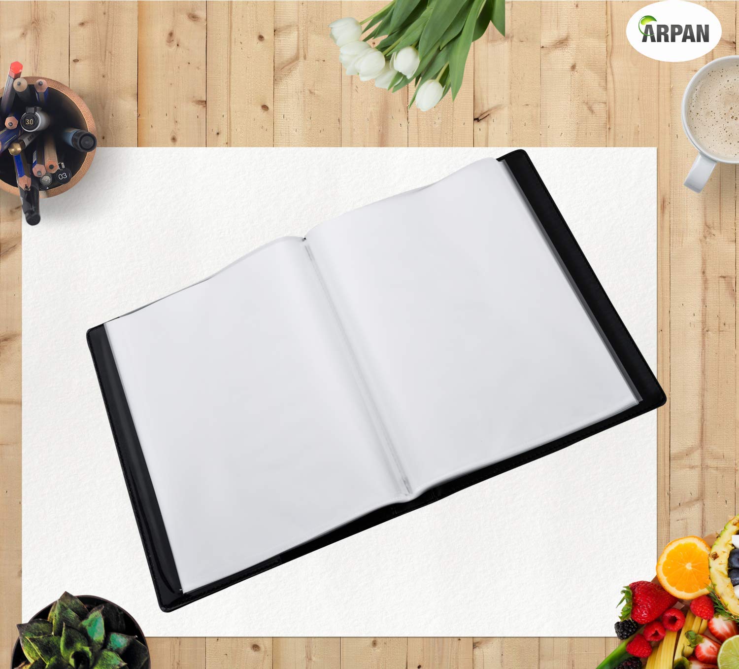 Arpan A4 Professional Display Book Folder for Presentations CVS, Artwork & Interviews - Image 4
