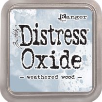 Ranger TDO-56331 Tim Holtz Distress Oxide Ink Pad - Weathered Wood, Blue, Medium