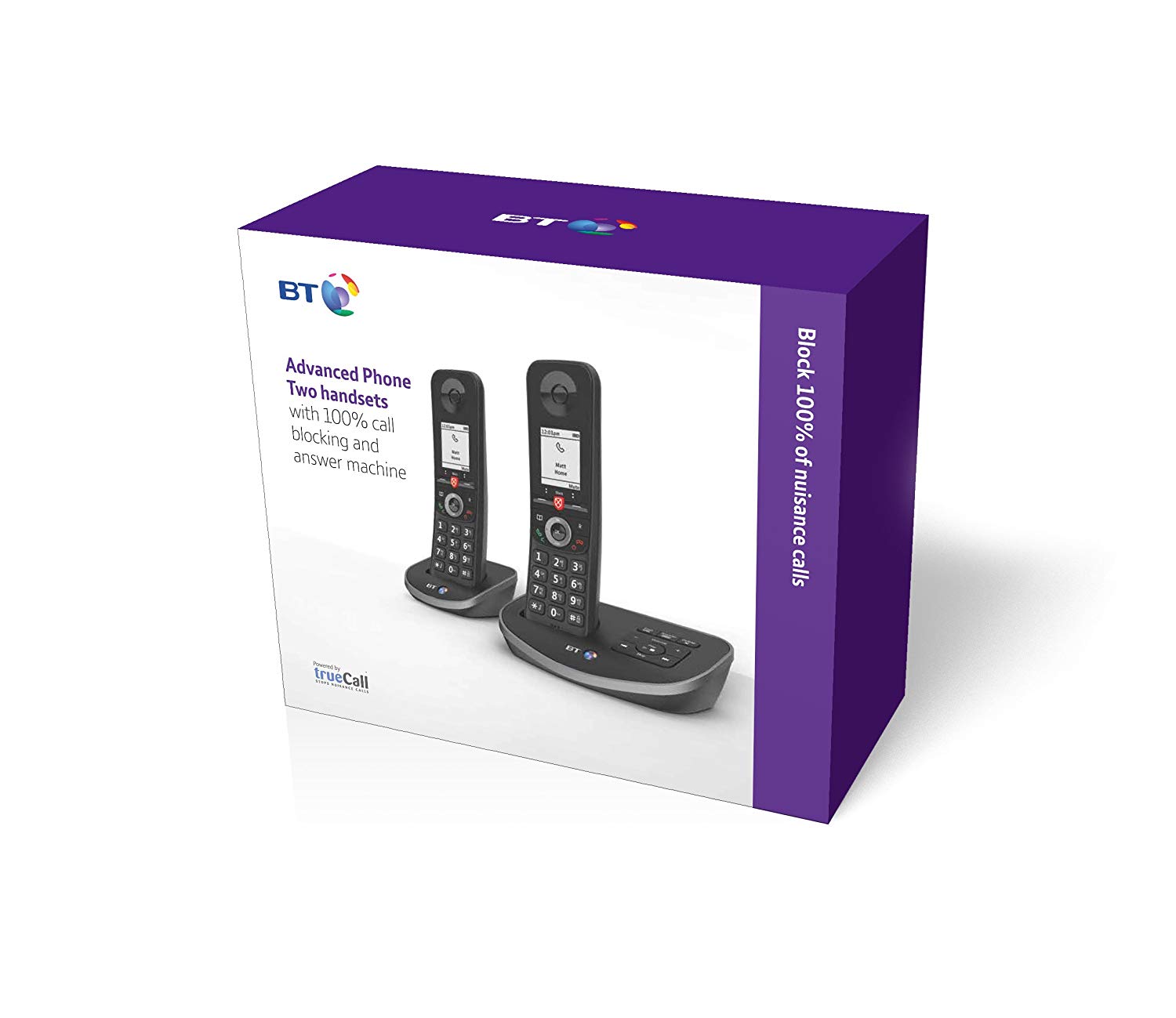 BT Advanced Cordless Home Phone with 100 Percent Nuisance Call Blocking