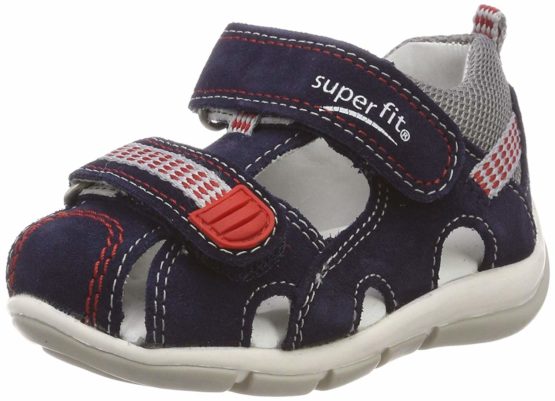 Superfit Freddy Open Toe Sandals, (Ocean Kombi 81), 2 UK