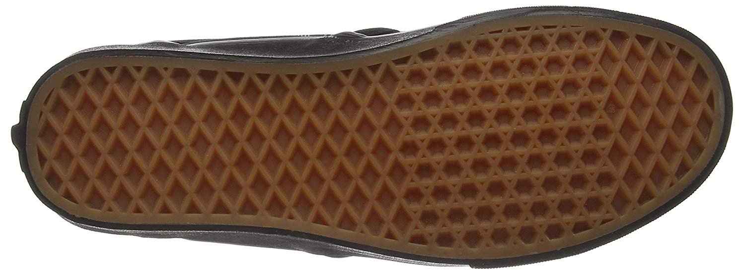 Vans Men's Mn Asher Sneaker, Black Canvas Black B, 12 UK, Canvas Black Black - Image 4