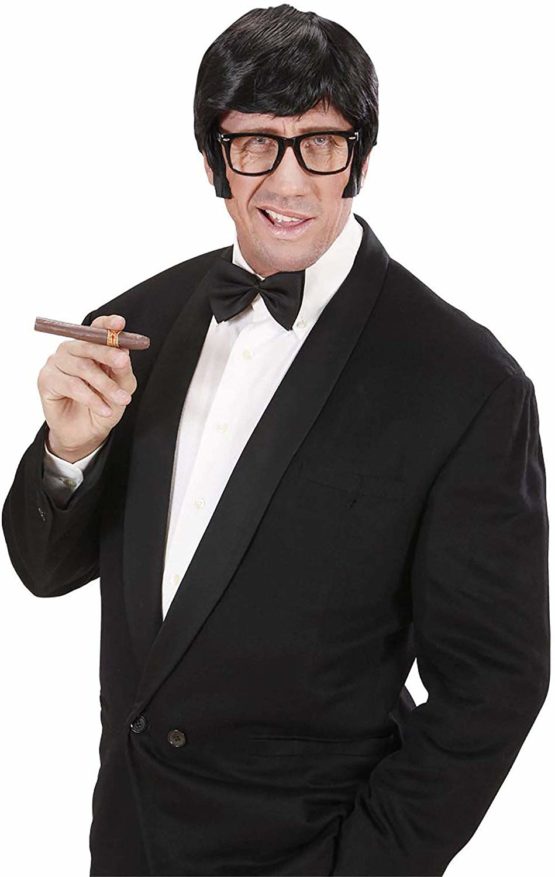 Bow Tie Adjustable Deluxe - Black Accessory for Dickens 17th 18th Century Fancy Dress - Image 3