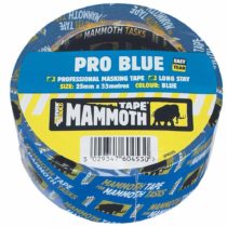 Everbuild Mammoth Pro Blue Masking Tape, Blue, 25 mm x 33 m