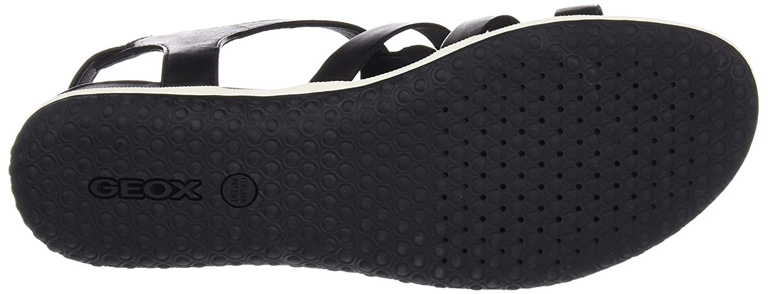 Geox Womens Vega Sandals, Black, 5 UK - Image 4
