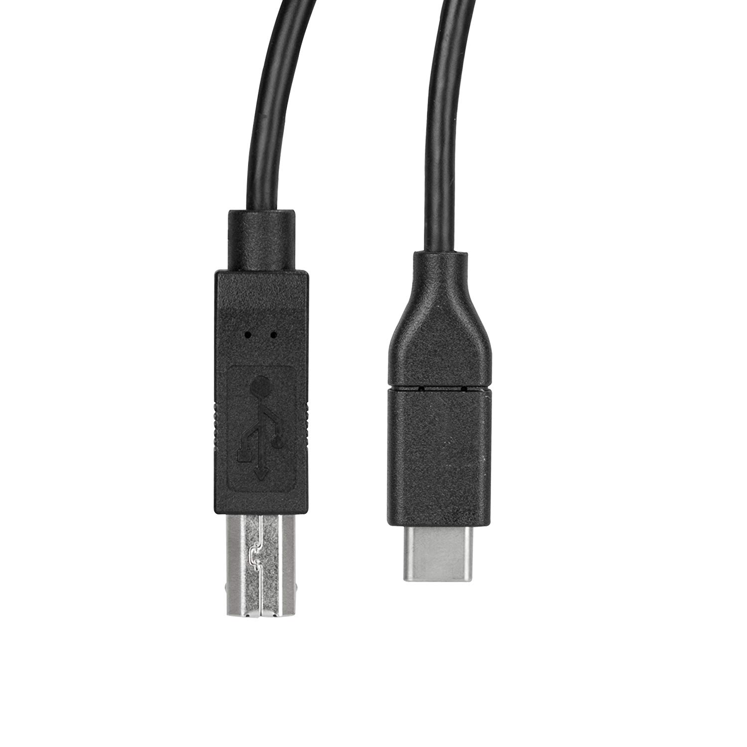 StarTech.com USB C to USB B Printer Cable, 1.6 ft / 0.5m, USB C Printer Cable, USB C to USB B Cable - Image 2