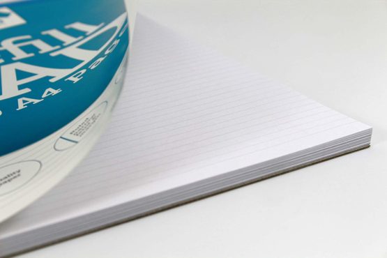 Silvine 160 Page A4 Refill Pad, Head Bound and Punched 4 Holes. Ruled Narrow Feint with Margin. Ref A4RPNM [Pack of 6] - Image 4