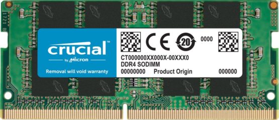 Crucial RAM CT16G4SFD824A 16GB DDR4 2400 MHz CL17 Laptop Memory