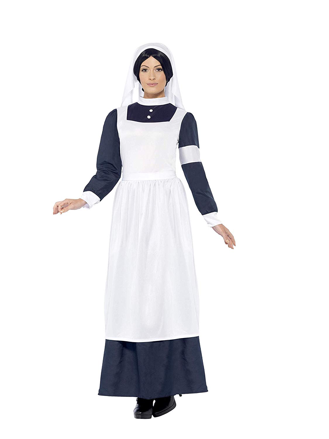 Smiffys Great War Nurse Costume, White, XL - UK Size 20-22