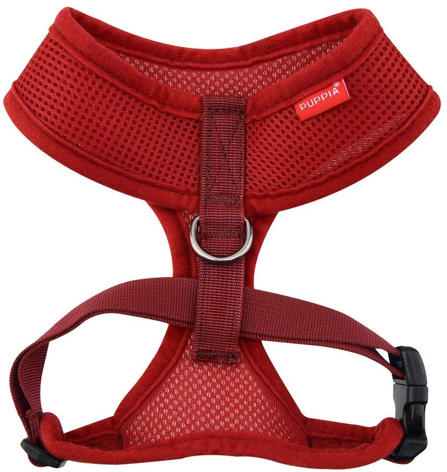 Puppia pdcf-ac30-wn Dog Soft Harness, M, Wine Red, Rosso Vino - Image 2