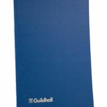 Exacompta Guildhall Account Book, 298 x 203 mm, 2 Debit and 10 Credit Columns, 80 Pages