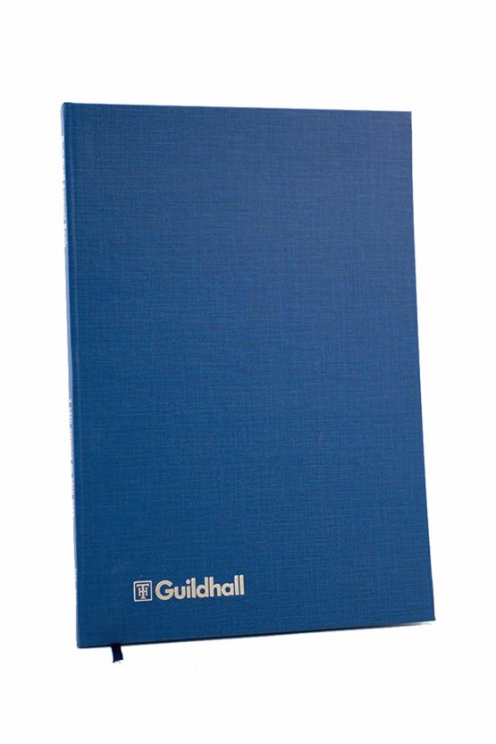 Exacompta Guildhall Account Book, 298 x 203 mm, 2 Debit and 10 Credit Columns, 80 Pages