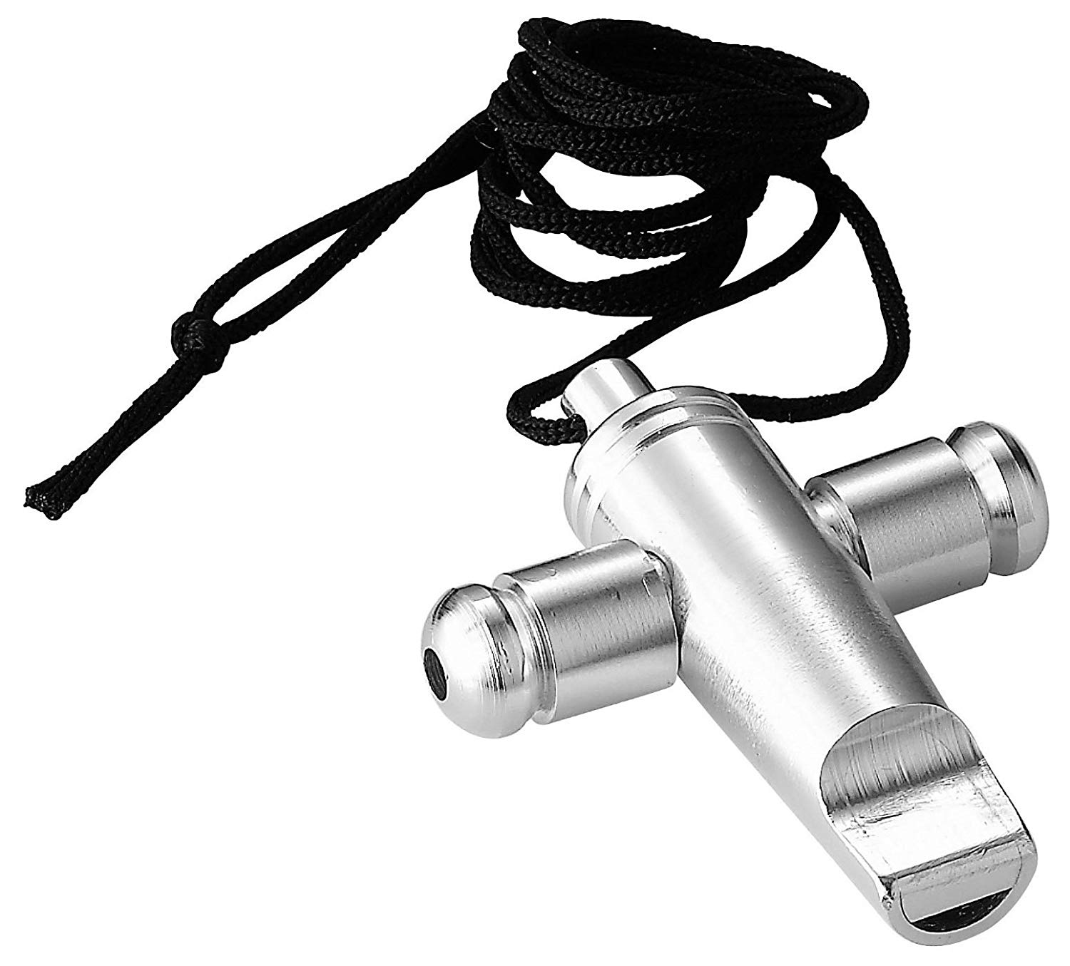 Meinl Percussion Samba Whistle Instrument - Samba Whistle With Lanyard - Musical Instrument - Aluminum, Silver (SW-1)