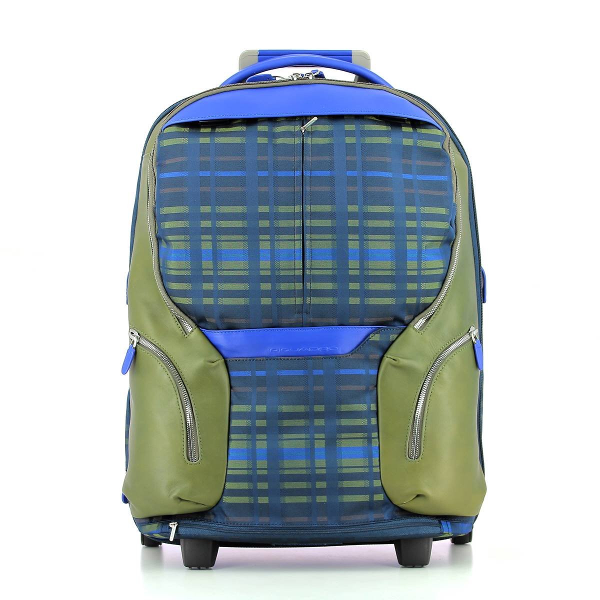 PIQUADRO Coleos Trolley 53 cm, Blue, 53 cm, Trolley