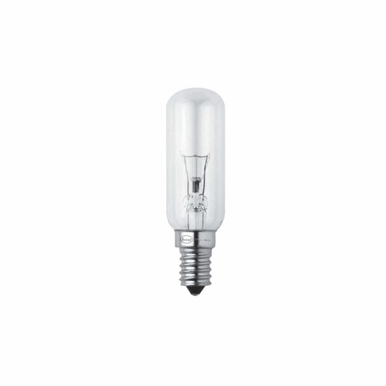 Merriway® BH00637 SES Appliance Lamp Tubular Shape for Cooker Hood Twin Pack, 40 W, 240 V - Pack of 2