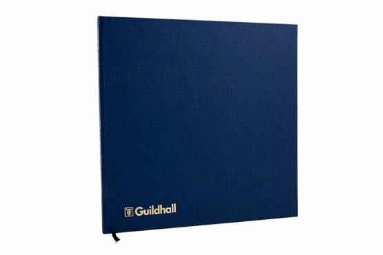 Exacompta Guildhall Account Book, 298 x 305 mm, 10 Cash Column , 160 Pages