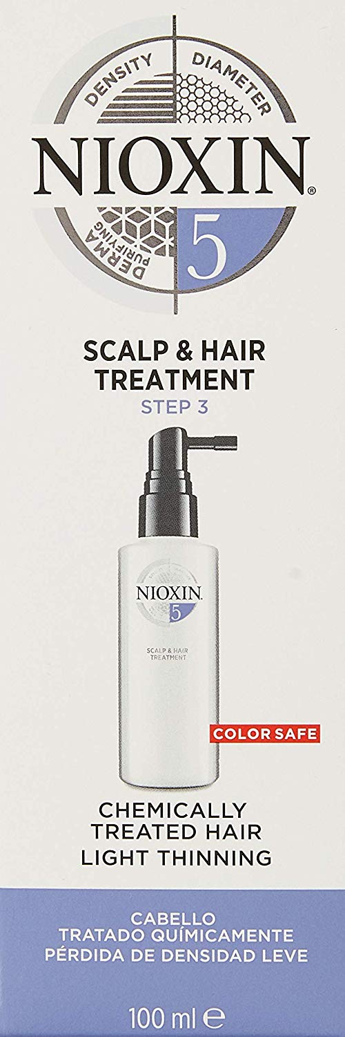 Nioxin 3-Part System, System 5 Chemically Treated Hair with Light Thinning, Hair Thickening Treatment, Scalp Therapy - Image 2