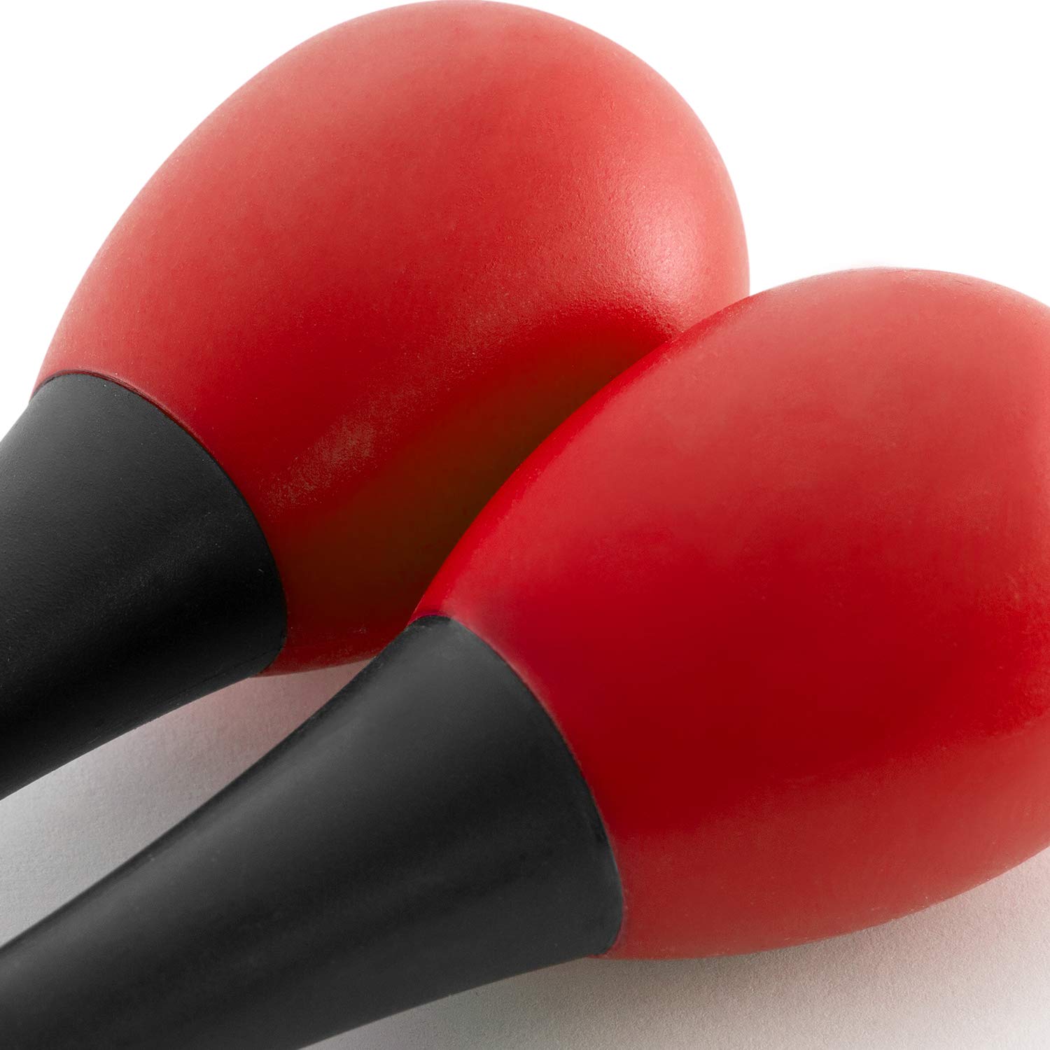 TIGER MAR28-RD Mini Egg Maracas Childrens Percussion Shaker Instrument Red One Pair - Image 3