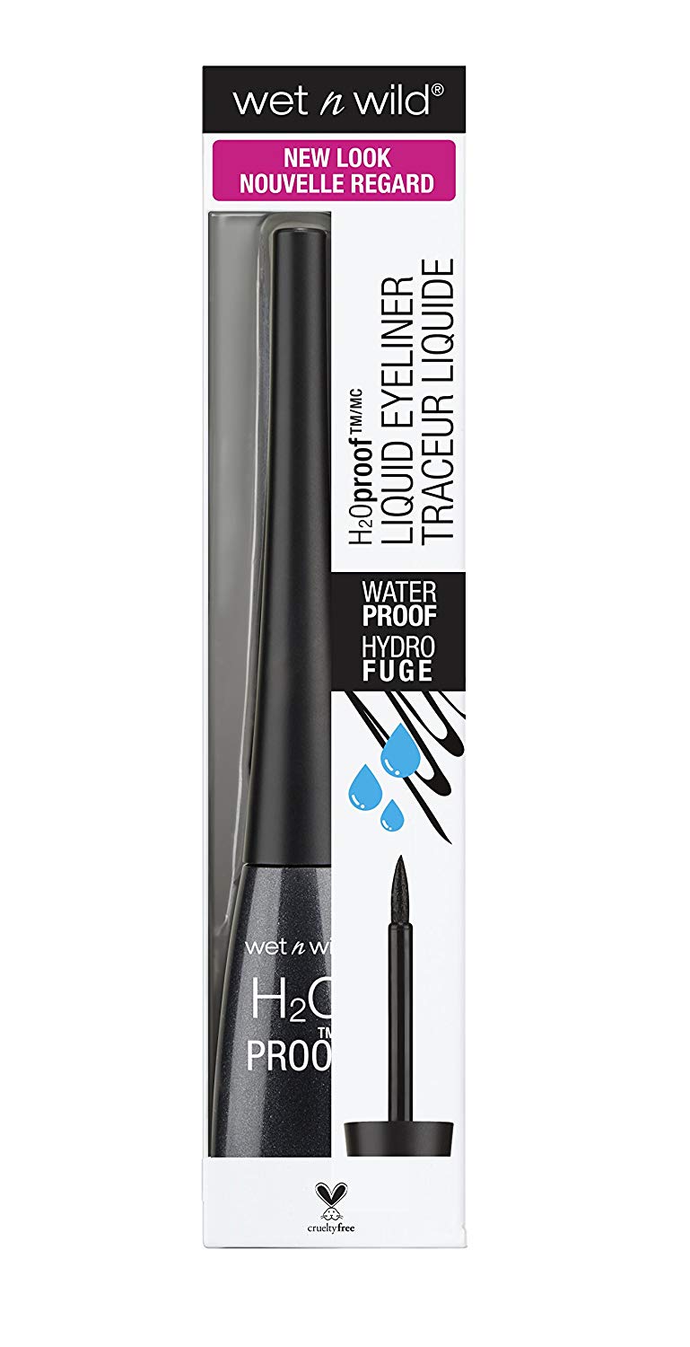 Wet n Wild, H2O Proof Felt Tip Liquid Eyeliner, Waterproof and Stain-proof Liquid Eyeliner, Waterproof Makeup, Long-lasting - Image 3