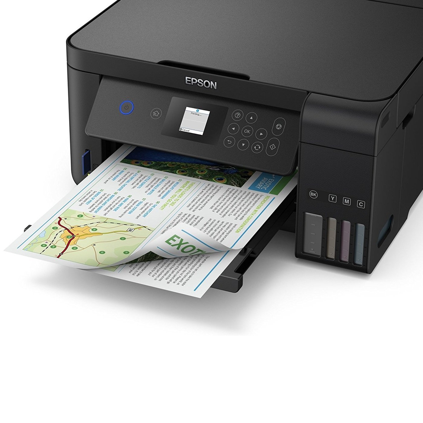 Epson EcoTank ET-2750 A4 Print/Scan/Copy Wi-Fi Printer, Black - Image 4