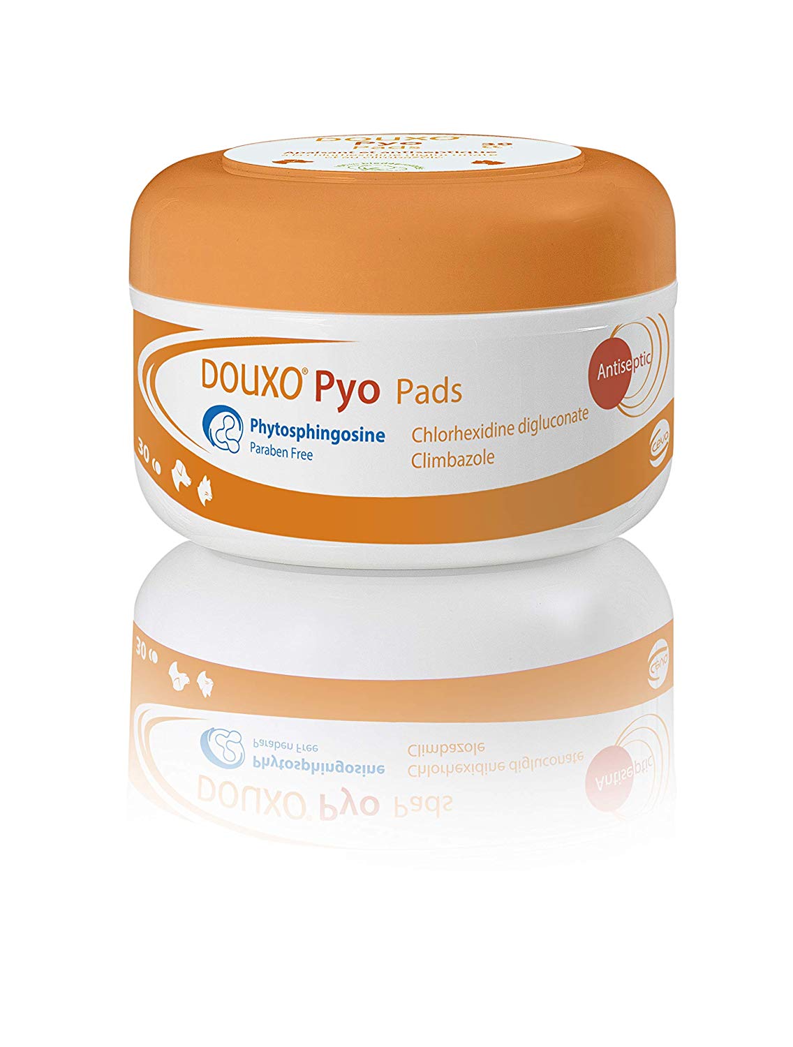 Douxo Pyo, vet recommended antibacterial/antifungal dog/cat skin wipes ...