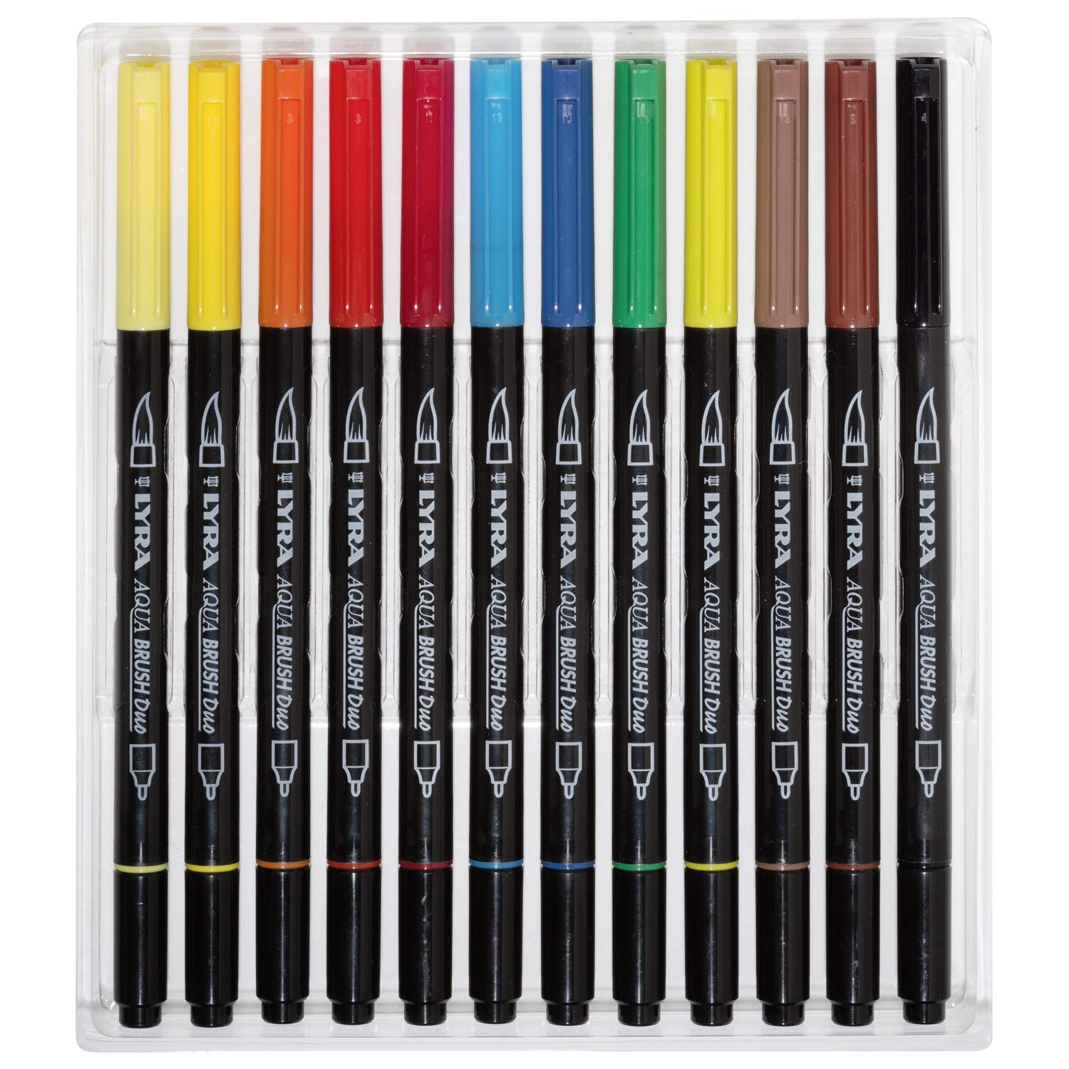 LYRA Aqua Brush Duo 24 Box , UDLB24, 24 count (Pack of 1) - Image 3