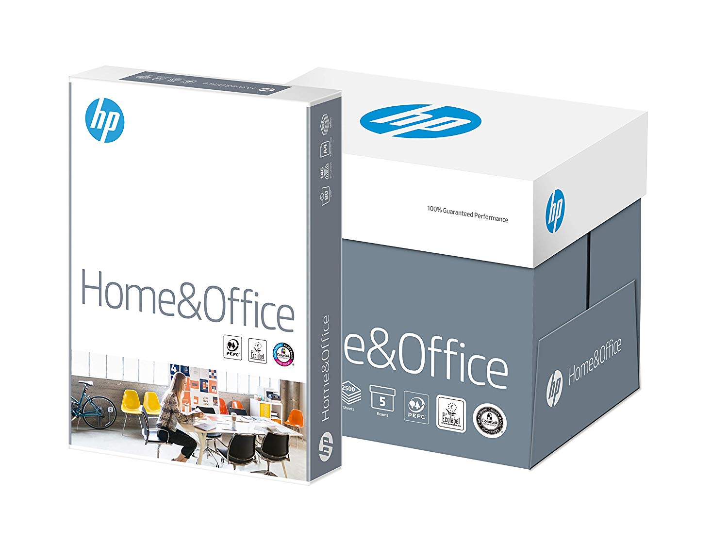 HP Home & Office A4 Paper, 210x297mm, 80gsm, 1 Ream, 500 Sheets - FSC Certified Copy Paper, White, 1 Ream | 500 Sheets - Image 3